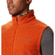 Columbia PHG Fleece Vest, Backcountry Orange, RT Edge, 2XL - Mens, 1625601866-XXL