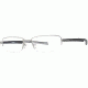 Columbia Sawtooth Eyeglass Frames - Frame Matte Silver/Grey, Size 51/18mm CBSAWTOOTH03