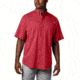 Columbia Tamiami II SS Shirt, Sunset Red, Extra Small - Mens, 1287051683-XS