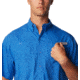 Columbia Tamiami II SS Shirt, Vivid Blue, Extra Small - Mens, 1287051487-XS