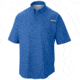 Columbia Tamiami II SS Shirt, Vivid Blue, Extra Small - Mens, 1287051487-XS