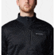 Columbia Tech Fleece Half Zip Jacket - Mens, Black, Small, 2095631010-S
