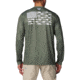 Columbia Terminal Tackle PFG Fish Flag Long Sleeve - Mens, Cypress/Cool Grey Bass Lures, 2XL, 1872661318-318-XXL
