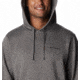 Columbia Trek Hoodie - Mens, Charcoal Heather/CSC Sleeve Logo, Extra Large, 1957911a
