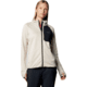 Columbia Triple Canyon Grid Fleece FZ Jacket - Womens, Dark Stone Heather/Black, Large, 2085191278-L