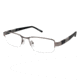 Columbia WILLIAMS MOUNT Eyeglass Frames - Frame GUN/BLACK, Size 52/18mm CBWILLIAMSMT02