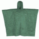Compass 360 Eco-Lite Rain Poncho w/Stuff Sack, Dark Green, One Size EL52114-50