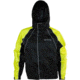 Compass 360 RainTek RoadHog Reflective Riding Jacket, HV Lime/Black w/Silver Piping, Small RT23322-5510-SM