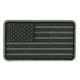 Condor Outdoor PVC Mini US Flag Patch, 6 pcs/pack, Olive Drab, 181014-001