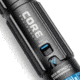 Core Equipment 1500 Lumen Rechargeable Flashlight with Auto-Brightness, Gray, 2 x 2 x 9.8 in, 40076