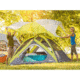 Core Equipment 4 Person Instant Dome Tent, Green/Gray, 9 x 7 ft, 40006