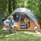 Core Equipment 6 Person Dome Tent, Orange/Gray, 11 x 9 ft, 40003