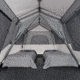 Core Equipment 9 Person Instant Cabin Tent w/ Full Fly, Grey, 40217