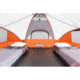 Core Equipment 9 Person Modified Dome Tent, Orange/Gray, 16 x 9 ft, 40004