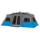 Core Equipment Lighted 12 Person Instant Cabin Tent, Blue/Gray, 18 x 10 ft, 40064