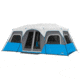 Core Equipment Lighted 12 Person Instant Cabin Tent, Blue/Gray, 18 x 10 ft, 40064