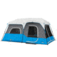 Core Equipment Lighted 9 Person Instant Cabin Tent, Blue, 14 x 9 ft, 40062
