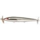 Cotton Cordell Boy Howdy Topwater Prop Bait, 4.5in, 3/8 oz, Floating, Chrome/Black, C4104