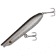 Cotton Cordell Pencil Popper Hard Bait, 4.5 in, 3/4 oz, Chrome Black Back, C6404