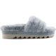 Cougar Pozy Lambswool Sandal - Womens, Ash Blue, 7, Pozy-Ash-Blue-7