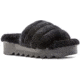 Cougar Pozy Lambswool Sandal - Womens, Black, 9, Pozy-Black-9