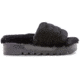 Cougar Pozy Lambswool Sandal - Womens, Black, 9, Pozy-Black-9