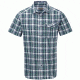 Crag Hoppers Calta Short Sleeve Shirt - Men's -Denim Blue Combo-XX-Large