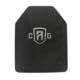 Custom Armor Group 3i10 Level III+ ICW Multi Curve Rifle Armor Plate, 11in x 14in, 3i10m-SAPI-XL