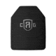 Custom Armor Group 4s16 Level IV Stand Alone Multi Curve Armor Plate, 10.125in x 13.25, 4s16-SAPI-L