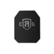 Custom Armor Group 4s17 NIJ 0101.06 Level IV Stand Alone Armor Plate, Shooters Cut, 8in x 10in, 4S17-SC-8X10