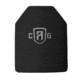 Custom Armor Group 4s17 NIJ 0101.06 Level IV Stand Alone Multi Curve Armor Plate, 7.25in x 11.5in, 4s17-SAPI-XS
