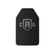 Custom Armor Group 4s17 NIJ 0101.06 Level IV Stand Alone Multi Curve Armor Plate, 8.75in x 11.75in, 4s17-SAPI-S
