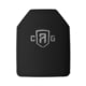 Custom Armor Group 4sas7 Level IV Stand Alone Armor Plate, 10.125in x 13.25, 4sas7-SAPI-L