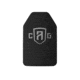 Custom Armor Group 4sas7 Level IV Stand Alone Armor Plate, 7.25in x 11.5in, 4sas7-SAPI-XS