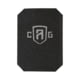Custom Armor Group AR1000 Rhino Coated Level III Stand Alone Steel Armor Plate, 5in x 7in, AR1000-5X7