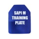 Custom Armor Group Non Ballistic Blue Marked SAPI Multi Curve Training Plate, 8.75in x 11.75in, GTP-MC-SAPI-S-NY