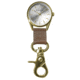 Dakota Watches Classic Dress Clip Watch, Genuine Leather Fob, Gold 4014374