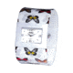 Dakota Watches Fashion Cuff, White Dial, Butterfly Cuff 2934-9