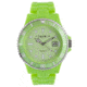 Dakota Watches Fusion Color Link, Lime Green Dial &amp; Plastic Link Band 5545-9