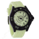 Dakota Watches Glow In The Dark, Luminous Dial, Luminous Silicon Strap 2429-1