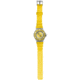 Dakota Watches Jelly Sport, Yellow Dial, Yellow Bezel &amp; Jelly Strap 9691-5