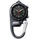 Dakota Watches Mini Clip Microlight, Black Dial &amp; Case 3810-6