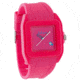 Dakota Watches Retro Jelly, Pink Dial &amp; PU Band 2127-4