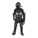 Damascus FX1 Protective Gear FlexForce Modular Hard Shell Full Body Crowd Control System, Large, Black, FX1LG