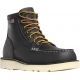 LaCrosse Footwear Danner Bull Run Moc Toe 6in Steel Toe Boots, Black, 12D, 15569-12D