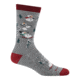 Darn Tough Sled Head Crew Lightweight with Cushion Socks - Mens, Gray, Small, 6124-GRAY-S-DARN