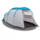 Decathlon Arpenaz Waterproof Family Camping Tent, Light Gray, 4 Person, 2611395