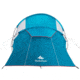 Decathlon Quechua Waterproof Family Camping Tent, 2 Rooms, Blue, 4 Person, 4006569