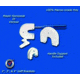 Deep Blue Gaff Mounting Brackets