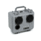 Demerbox DB2 Speakers, Jetport Silver, DB2-1300-SLV